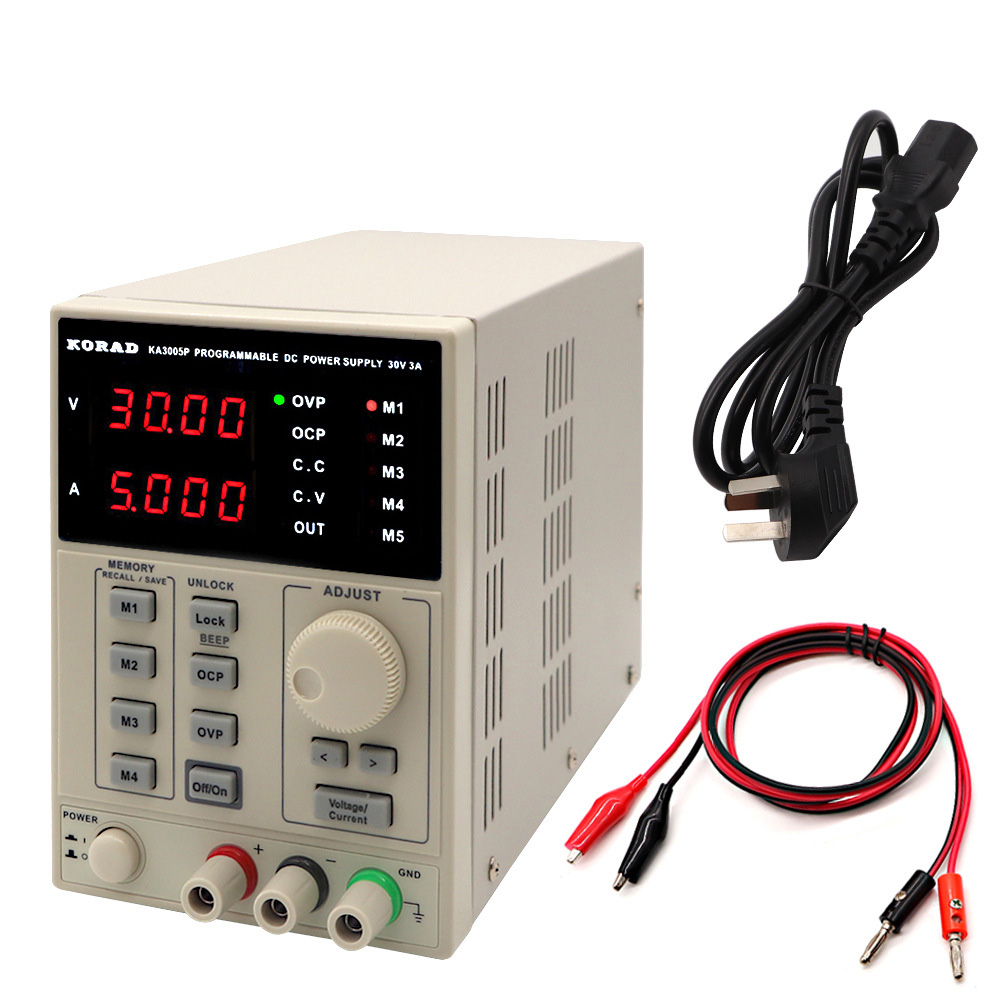 Programmable Dc Power Supply 60V 10A - KORAD 3010D 3010P 6005D 6005P presisi